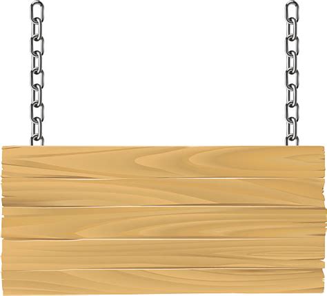 Royalty Free Hanging Wooden Sign Clip Art Vector Images
