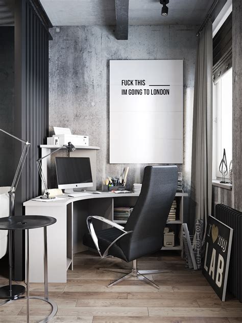 Slick Home Office Interior Design Ideas
