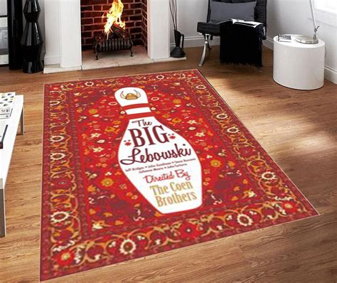 Dude Rug Big Lebowski Rug Modern Rug Popular Rug Awesome Etsy