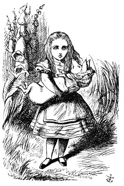 John Tenniel Lewis Carroll Alice In Wonderland Original Alice In
