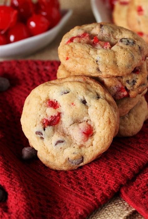 Cherry Chocolate Chip Cookies The Kitchen Is My Playground