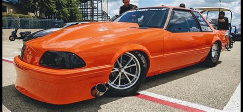 Fox Body Coupe Mustang Drag Car
