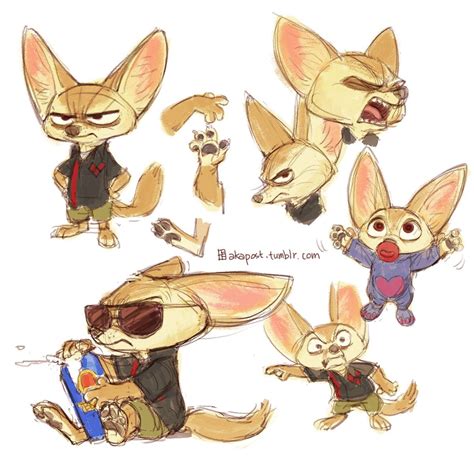 Art Of The Day 330 Finnick Appreciation Day 3 Zootopia News Network
