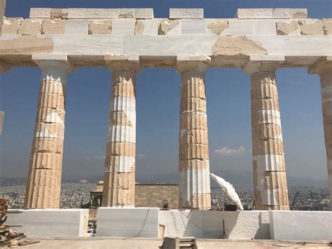 Parthenon Columns Dimensions