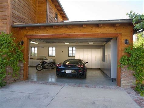 gambar garasi mobil rumah mewah inspirasi terpopuler