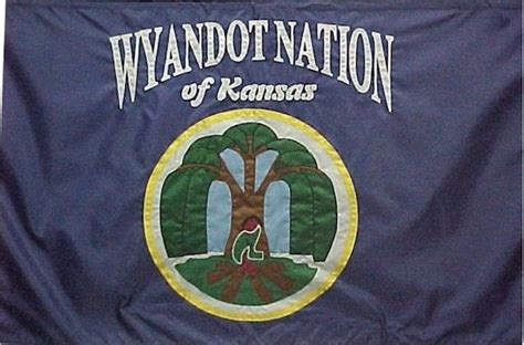 Wyandot Nation Native American Flag Native American Huron Indians