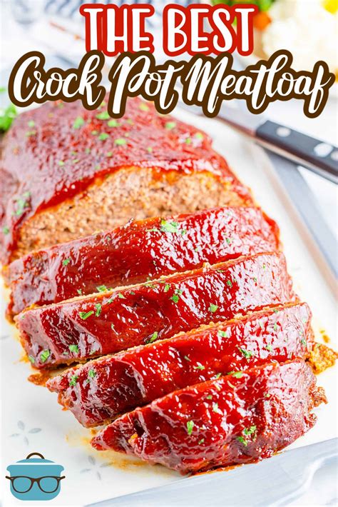 The Best Crock Pot Meatloaf The Country Cook