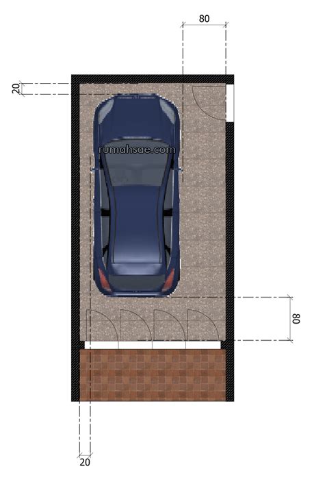ukuran ideal carport