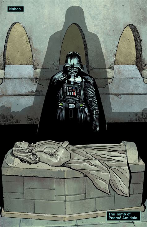 Darth Vader Visits Padme Amidalas Tomb Comicnewbies