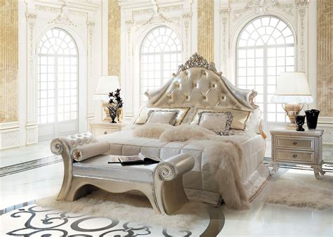 Luxury Classic Bed Upholstered Headboard Tufted Idfdesign