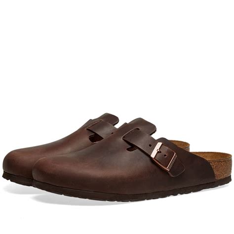 Birkenstock Boston Habana Oiled Leather Birkenstock