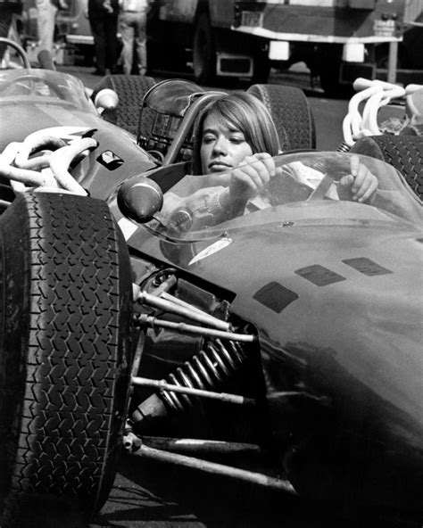 The car is jacks' 66′ championship winning bt19 repco, dnf in. Mlle Françoise Hardy in Frankenheimers 'Grand Prix' - the ...