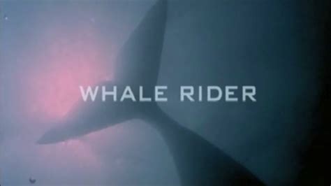 Whale Rider Trailer The Courier Mail