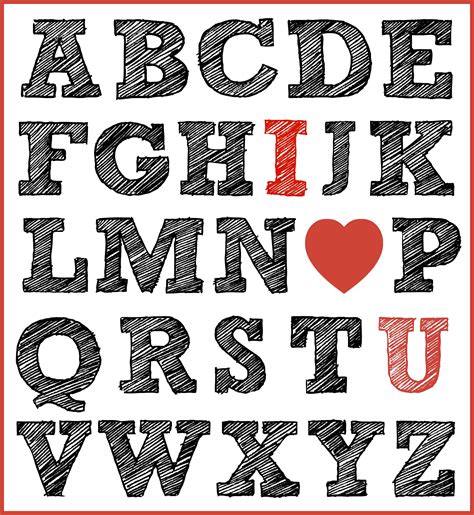Free Printable I Love You Print For Valentines Day Mama Cheaps