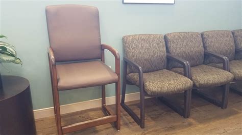 This Doctors Office Has Chairs For Tall People Rtall