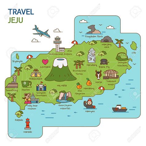 Jeju Island World Map My Maps