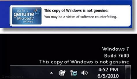 this copy of windows is not genuine حل مشكلة