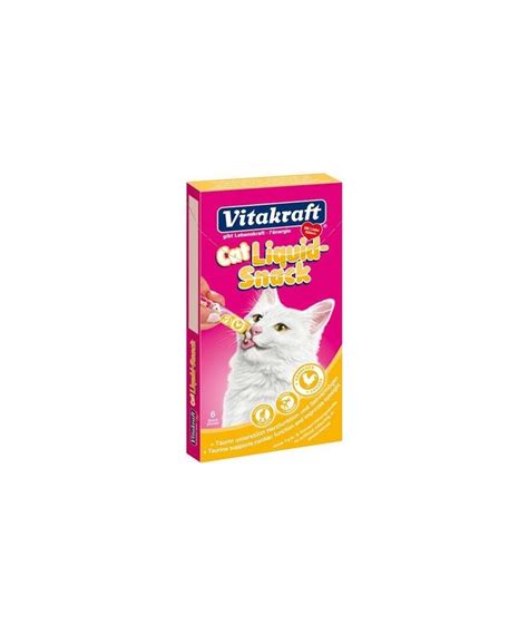 Vitakraft Cat Liquid Snack Per Gatti 6x15 Gr Lora Degli Animali