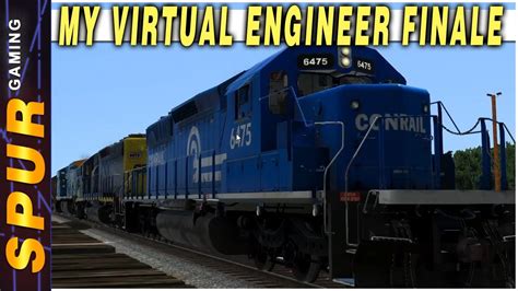 My Virtual Train Engineer Finale Hrs Fitzgerald Sub Run 8 Train