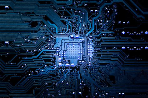 Closeup Electronic Circuit Board Stock Photo Download Image Now