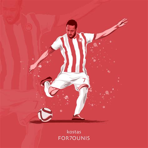 Konstantinos fortounis, 28, from greece olympiacos piraeus, since 2014 attacking midfield market value: Kostas Fortounis - Smado Animation