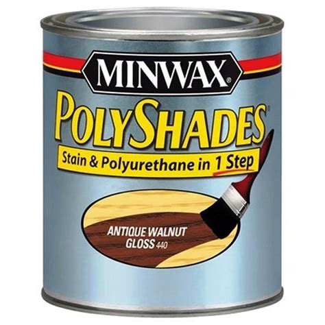 More images for adding stain to polyurethane » Buy the Minwax 61440 PolyShades Stain & Polyurethane Gloss ...