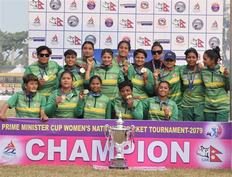 nepal women the best xi of pm cup 2023 emerging cricket