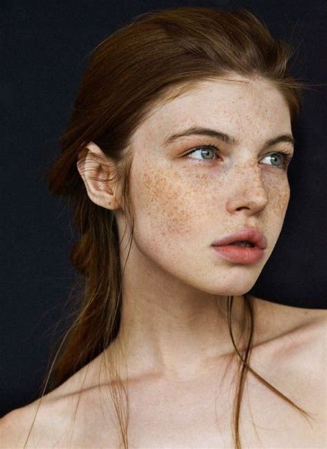 Photos That Prove Women With Freckles Are Beautiful Portrait