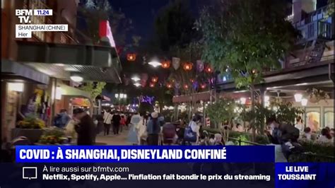 Covid 19 Des Visiteurs Confinés à Disneyland Shanghai Interdits De