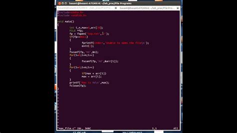 Enter total number of elements: C program to find the largest number in a given file - YouTube