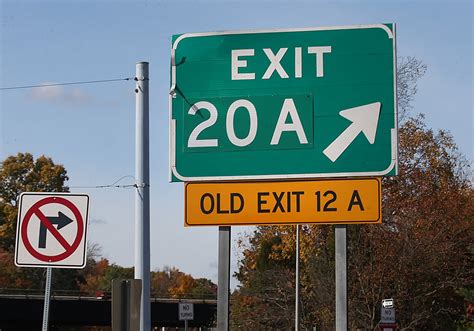 Sign Of The Times As Highway Exits Are Given New Confusing Numbers