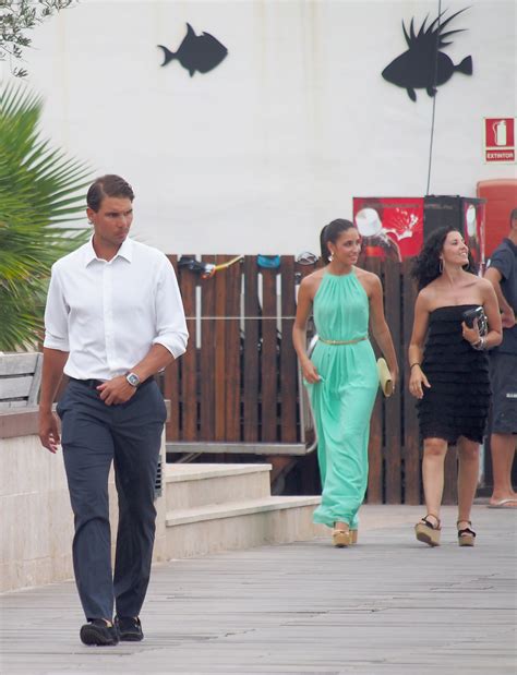 Rafael Nadal And His Girlfriend Maria Francisca Perello At Friends