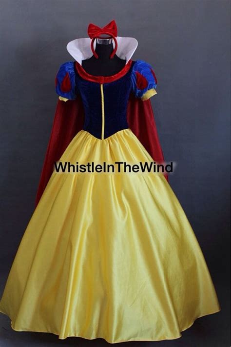 Custom Made Snowwhite Ladies Princess Dress Party Halloween Fancy