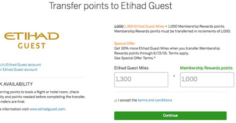 30 Transfer Bonus From Membership Rewards To Etihad Miles These Are