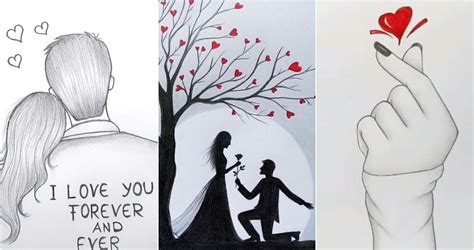 25 Easy Love Drawing Ideas How To Draw The Love