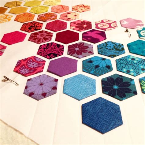 201311hexagon Mini Quilt Tutorial