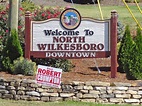 Geographically Yours Welcome: North Wilkesboro, North Carolina