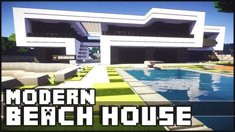 Minecraft Modern Beach House How To Build A Modern House My Xxx Hot Girl