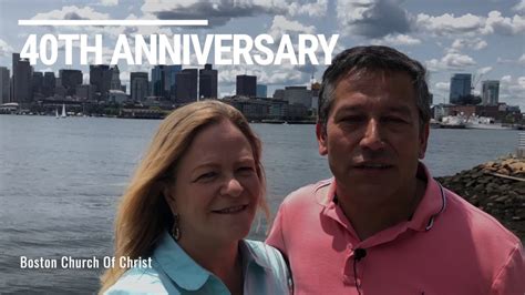 Invite To Boston Church Of Christ 40th Anniversary Service Come