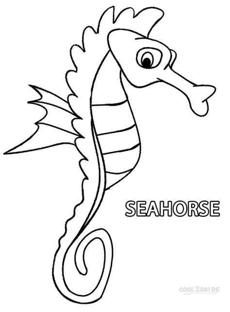 A perfect complement to the picture book. Printable Seahorse Coloring Pages For Kids | Cool2bKids