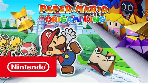 Switch Paper Mario The Origami King Switch Announced By Nintendo Metroid Being Teased