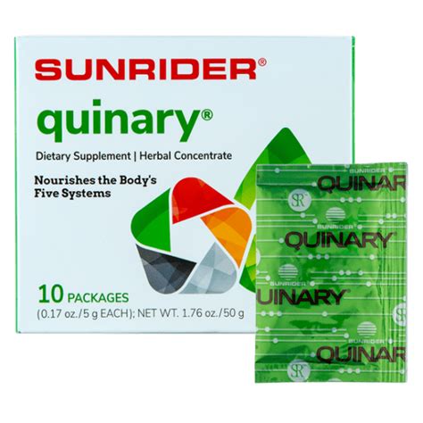 Sunrider® Quinary® 10 Packs Powder 017 Oz5 G Each Bag Healthy