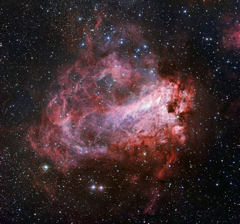 New View Of The Swan Nebula From Nasas Airborne Sofia Telescope