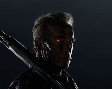 Terminator Arnold Eye
