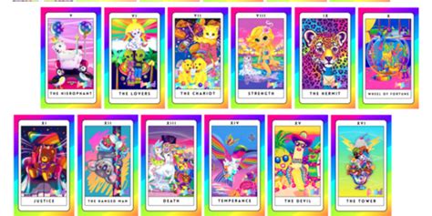 Tarot lisa frank your future looks like a rainbow unicorn befriending an angel kitten. This Lisa Frank Tarot Deck Will Bring Out Your Inner Fifth ...