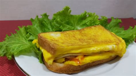 Menu sarapan mudah dengan cara membuat roti sandwich telur. Resep Roti Tawar Telur Lipat - YouTube