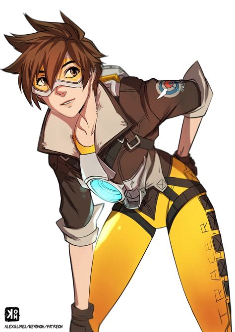 Tracer Overwatch And More Drawn By Alex Glimes Danbooru