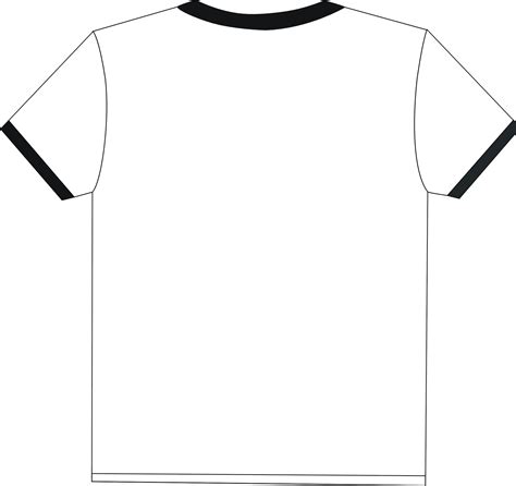 Blank T Shirt Clip Art Clipart Best