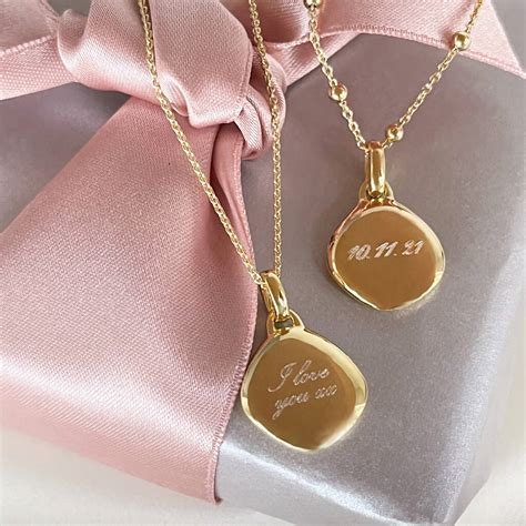 Personalised Mum Necklace With Adjustable Chain By Katie Belle