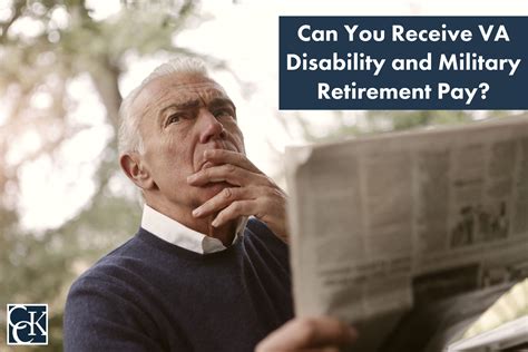 Can You Receive Va Disability And Military Retirement Pay Cck Law